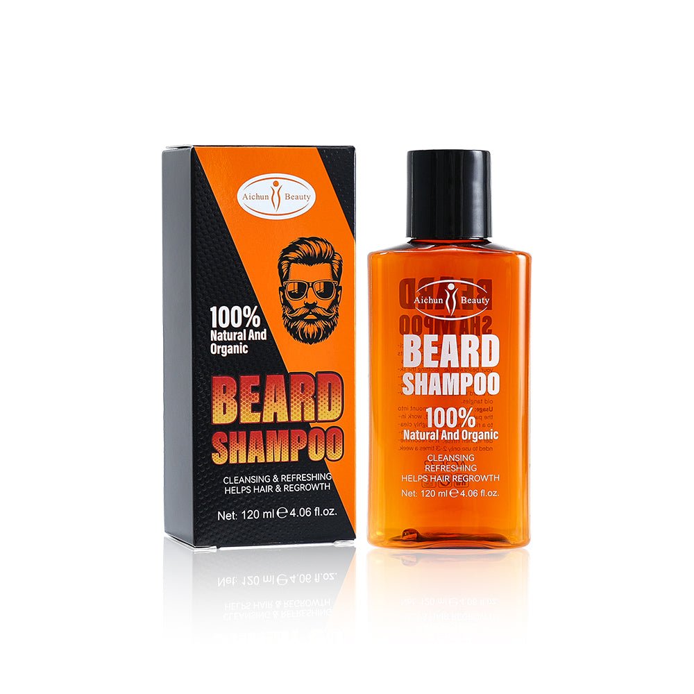 Aichun Beauty Beard Shampoo – شامبو اللحية الطبيعي | Deep Cleansing & Softening Beard Care Wash