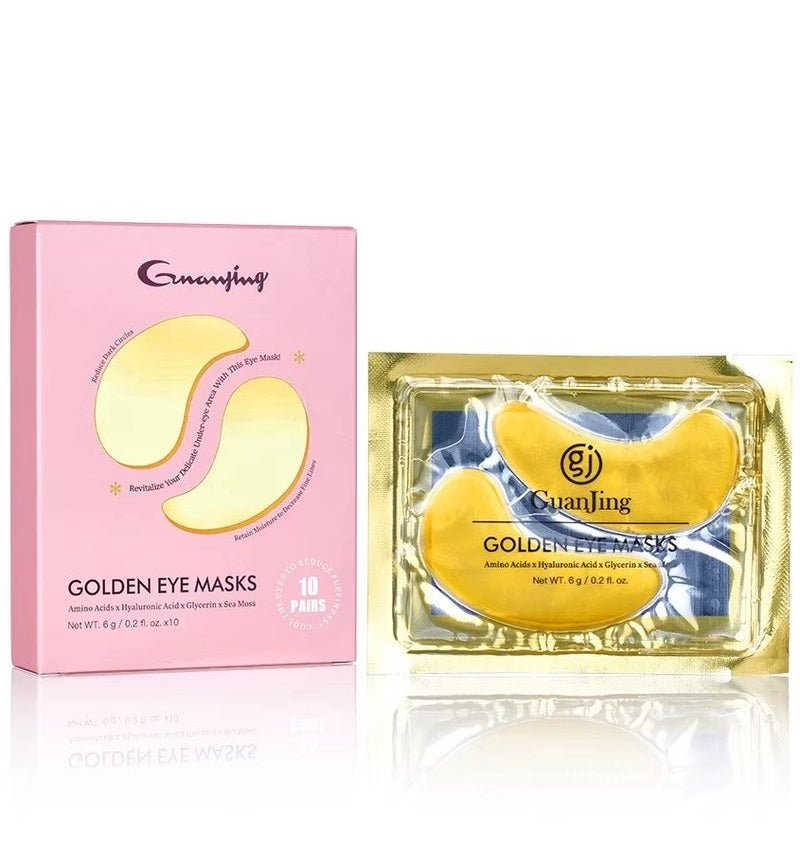 Guanjing Golden Eye Masks – أقنعة العين الذهبية | Hydrating Under Eye Patches for Dark Circles & Puffiness