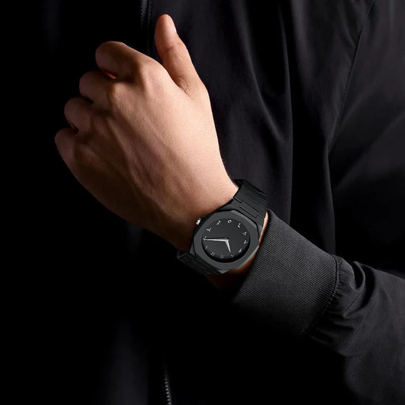 Stainless Steel Arabic Watch | ساعة ستانلس ستيل بالأرقام العربية