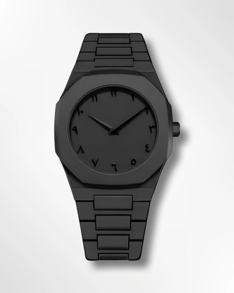 Stainless Steel Arabic Watch | ساعة ستانلس ستيل بالأرقام العربية